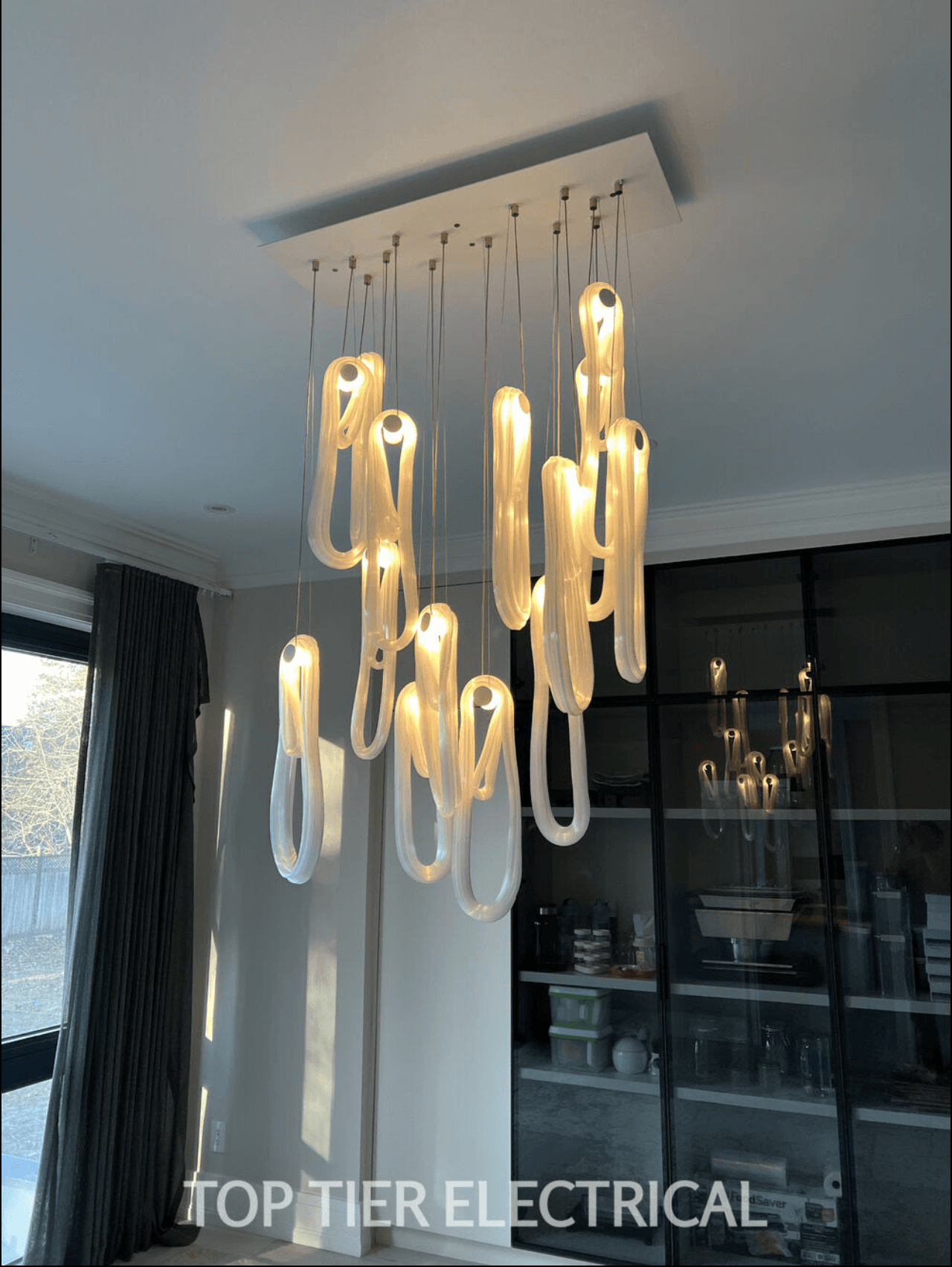 Completed electrical project by Top Tier Electrical