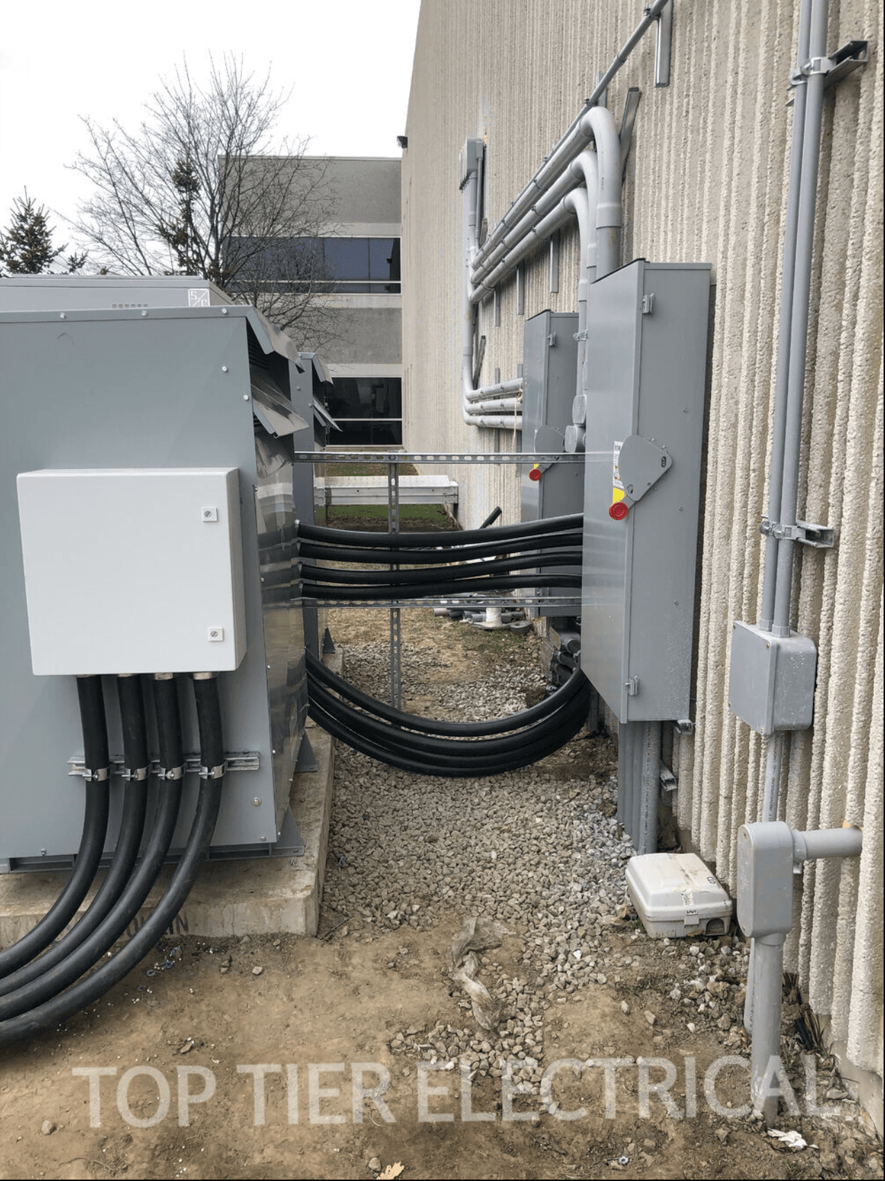 Completed electrical project by Top Tier Electrical