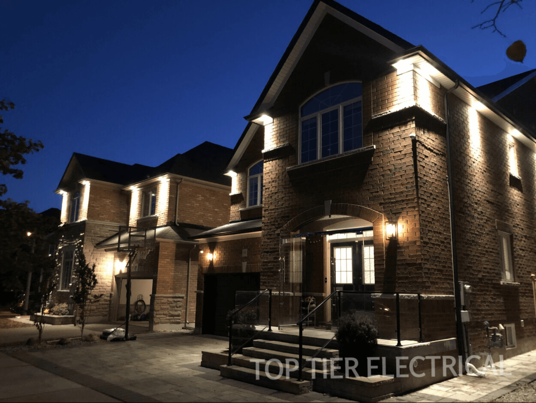 Completed electrical project by Top Tier Electrical