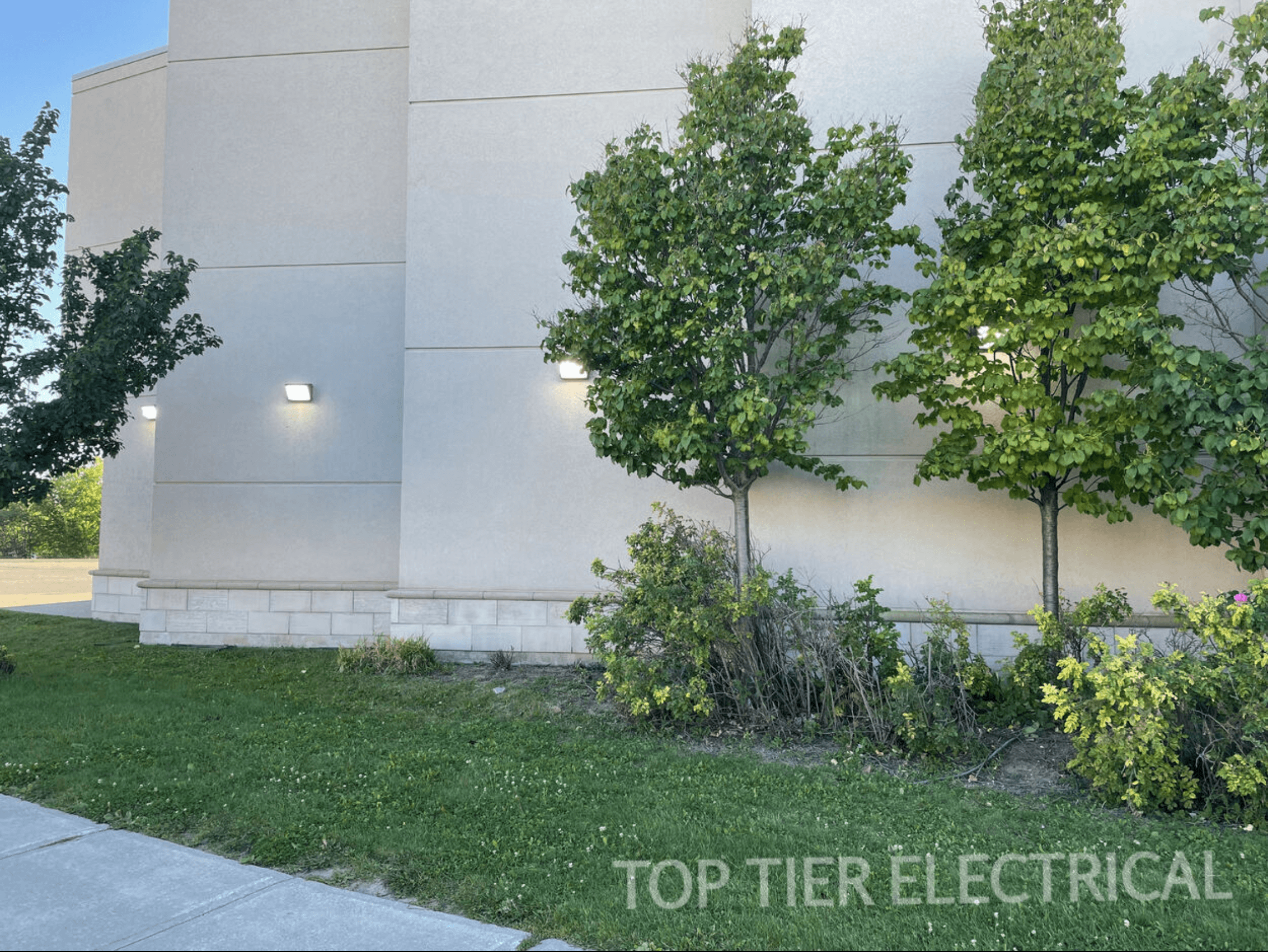 Completed electrical project by Top Tier Electrical